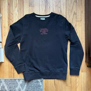 Saturdays New York City | Crew Neck Logo Hoodie